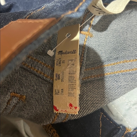 Madewell NWT Indigo 9” Mid Rise Skinny Jeans Sz 26 - Picture 12 of 12